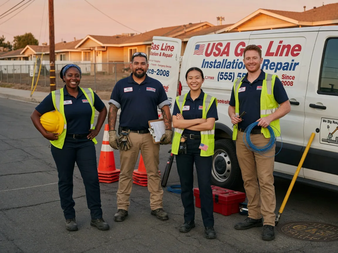 Gas Line Installation company in Anthony, TX